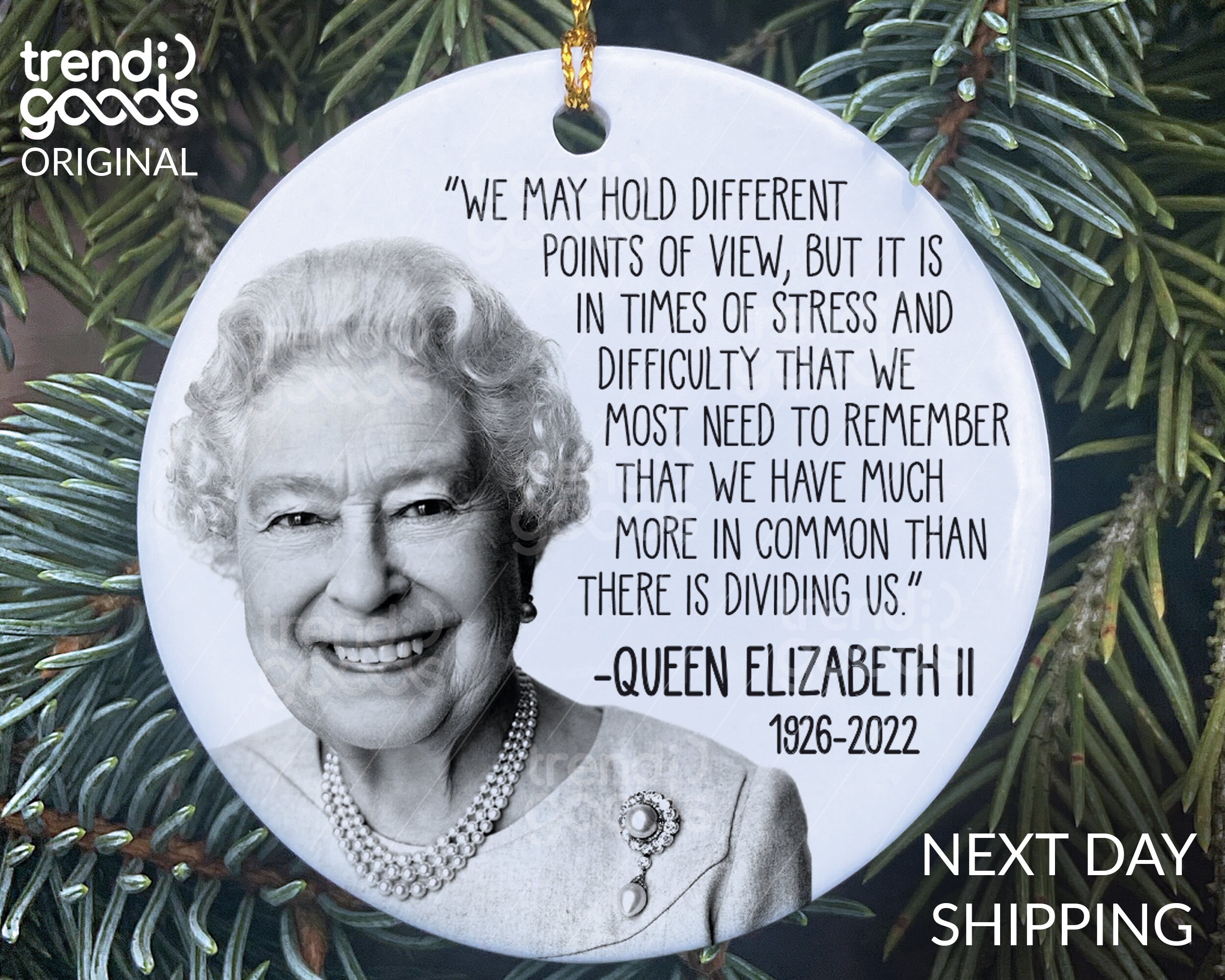 Exclusive queen christmas decoration Collection for Royal Fans