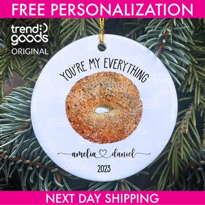 You're My Everything Ornament, I Love You Ornament, Dating Christmas Ornament, Engagement Christmas Ornament, Wedding Ornament, Just Married