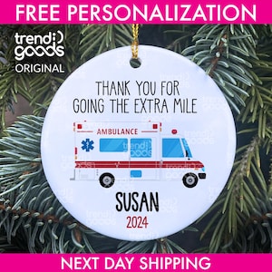 Paramedic Christmas Ornament, Paramedic Ornament, Personalized Paramedic Ornament, Personalized Christmas Ornament, Ornament For Paramedic