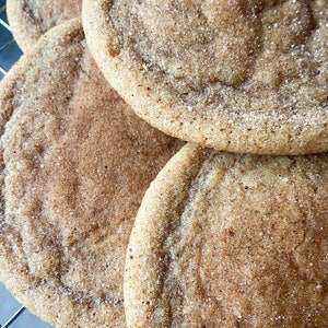 Pumpkin Spice Snickerdoodle Recipe/Gourmet Cookies/Gourmet Cookie Recipe/Snickerdoodles/Autumn Recipe/Seasonal/Cookies/Dessert