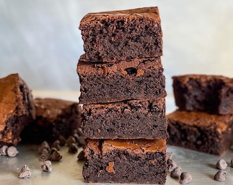 The Ultimate Brownie Recipe/Chocolate Brownies/Chewy Brownie Recipe/Gourmet Brownies/Gourmet Bars/Dessert