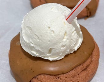 Recetas de galletas de flotador de cerveza de raíz/Galletas gourmet/Receta/Galletas gigantes/Postres/Panadería/Panadero/Negocio desde casa