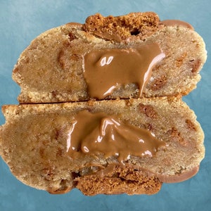 Cookie Butter Stuffed Cookie Recipe/Stuffed Cookies/Giant Gourmet Cookies/Dessert