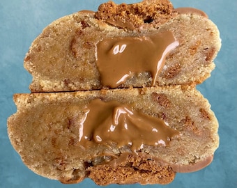 Cookie Butter Cookie Recipe/Stuffed Cookies/Giant Gourmet Cookies/Dessert