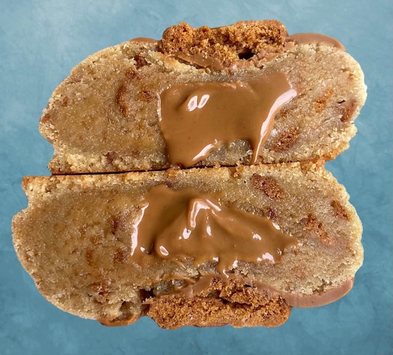 Cookie Butter Stuffed Cookie Recipe/Stuffed Cookies/Giant Gourmet Cookies/Dessert