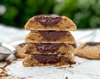 Espresso Martini Inspired Stuffed Cookie Recipe/Gourmet Recipes/Giant Cookies/Desserts/Coffee and Chocolate