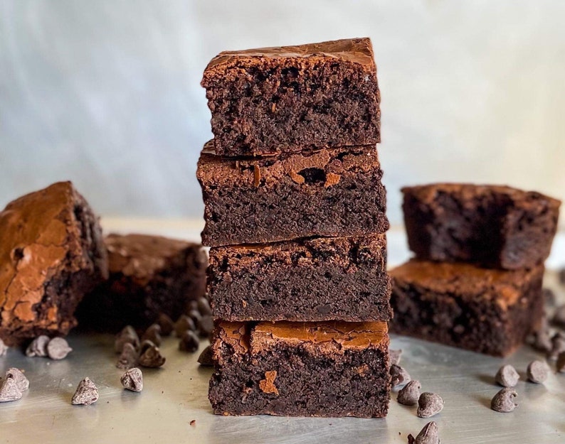 The Ultimate Brownie Recipe/Chocolate Brownies/Chewy Brownie Recipe/Gourmet Brownies/Gourmet Bars/Dessert image 1