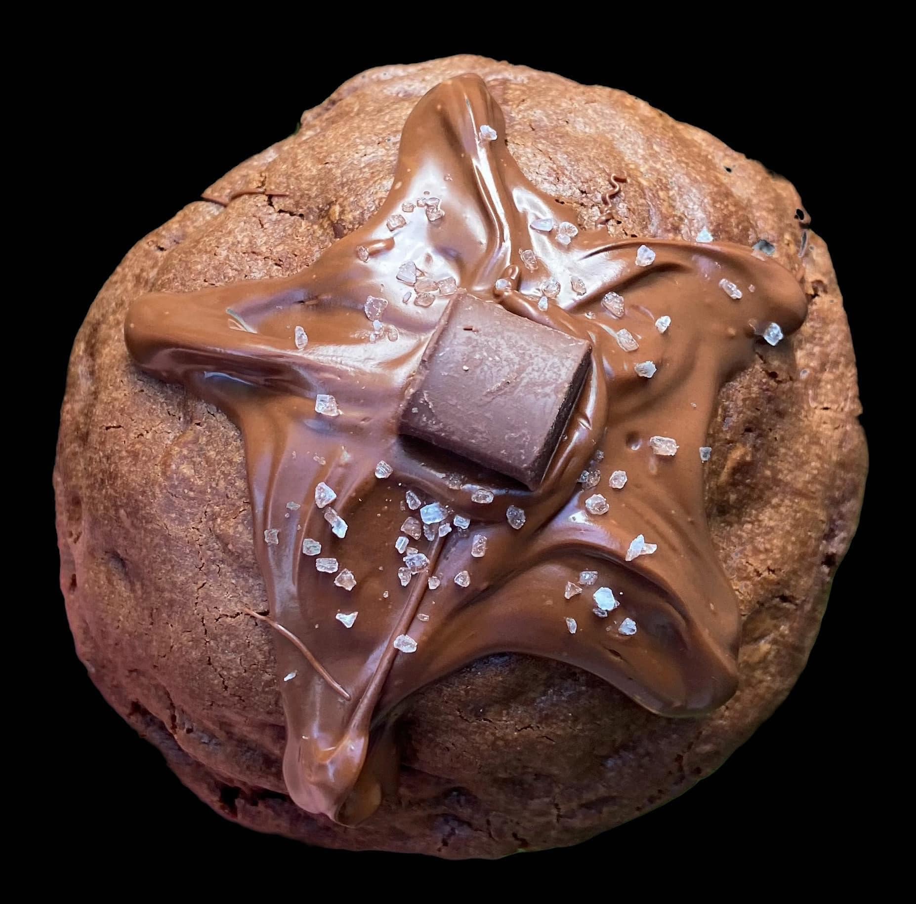 Receta de galletas con trozos de triple chocolate/Receta de galletas gourmet/Postres/Galletas rellenas