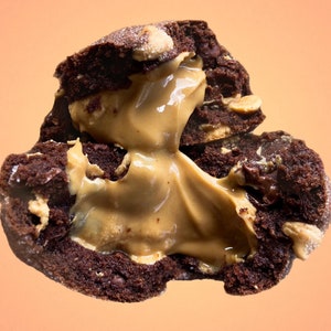 Choco PB Chip Cookie Recipe/Stuffed Cookies/Gourmet Cookie Recipes/Dessert