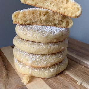 Gooey Vanilla Butter Cake Cookie Recipe/Giant Cookie Recipes/Gourmet Cookies/Kentucky Butter Cake/Desserts zdjęcie 5