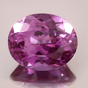 AAA Flawless Bi-Color Ceylon Purple Pink Sapphire Loose Oval Gemstone Cut, Excellent Quality Sapphire Ring & Jewelry Making Gemstone 12x10MM