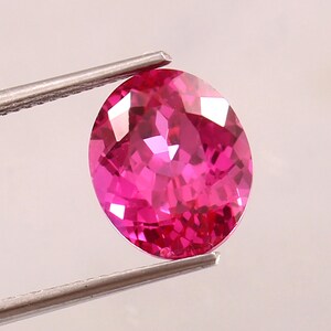 AAA Flawless Ceylon Pink Sapphire Loose Oval Gemstone Cut, Excellent Quality Sapphire Ring And Fine Jewelry Making Gemstone Cut 22x17 MM