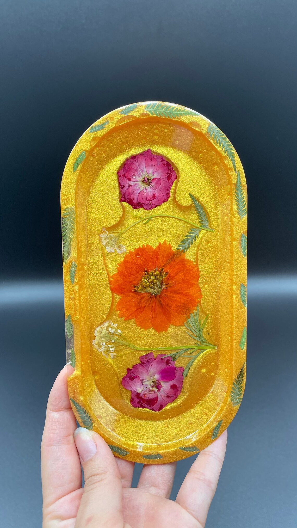 Resin jewelry tray Etsy