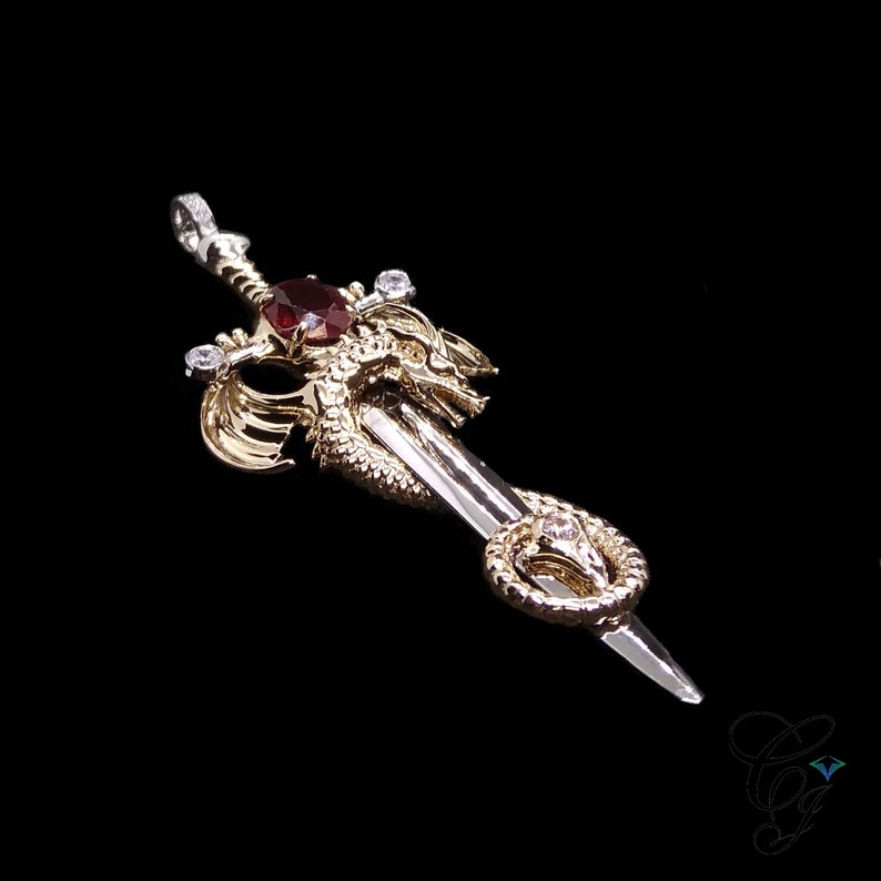 Dragon sword pendant Clearance