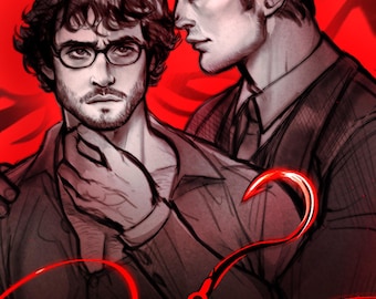 Hannigramm Fanart Print