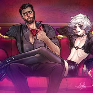 HuskerDust Divan Fanart Druck