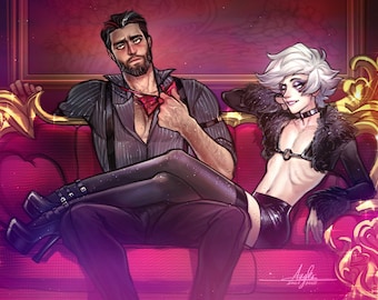 HuskerDust Divan Fanart Druck