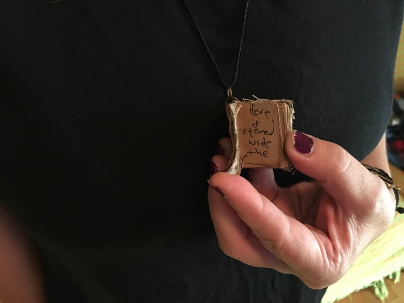 Miniature Book \u2018Asterix the Gaul\u201dpendant,comic,Mini Book,pendant,french Goscinny Uderzo,Roman,
