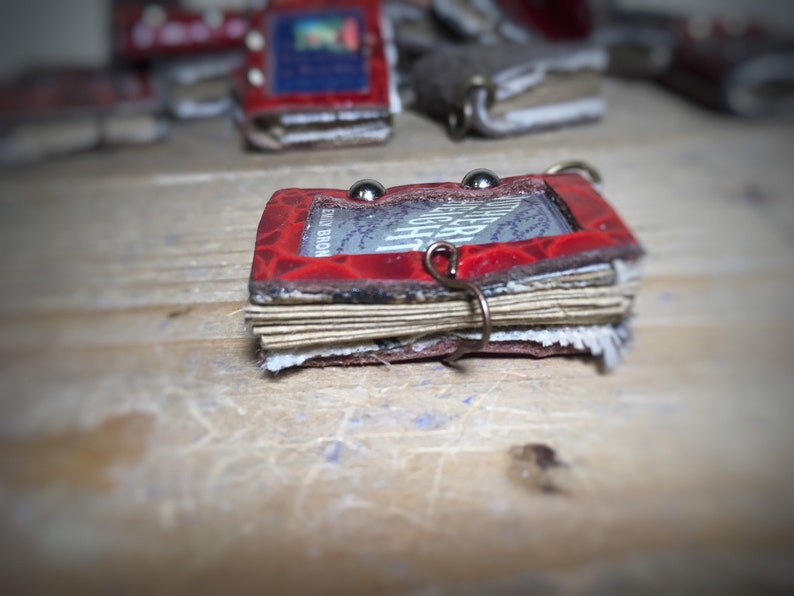 Miniature book Wuthering Heights,pendant,gothic,necklace,movie,Emily Bront\u00eb,handmade,book lover,mini books