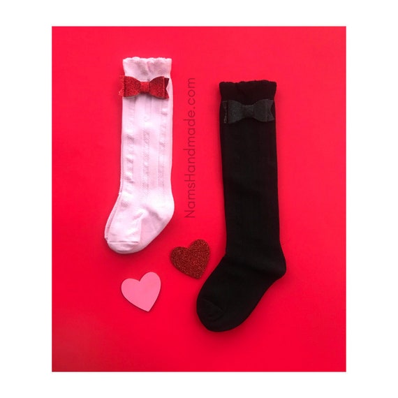 baby white knee socks