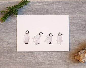 Postcard I Already Missed You Before Corona Postkarten Grusskarte Aquarell Herz