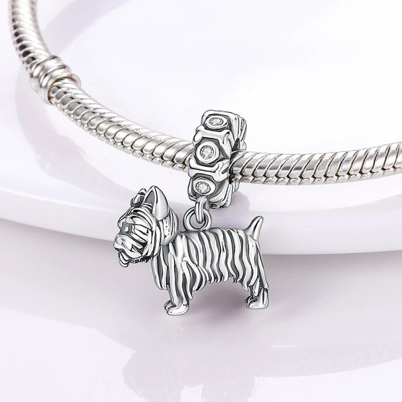 Westie Dog 925 Sterling Silver Pandora Fit Charm Etsy Singapore