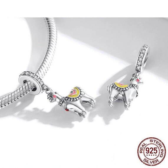 Alpaca Llama 925 Sterling Silver Pandora Fit Charm Etsy Australia