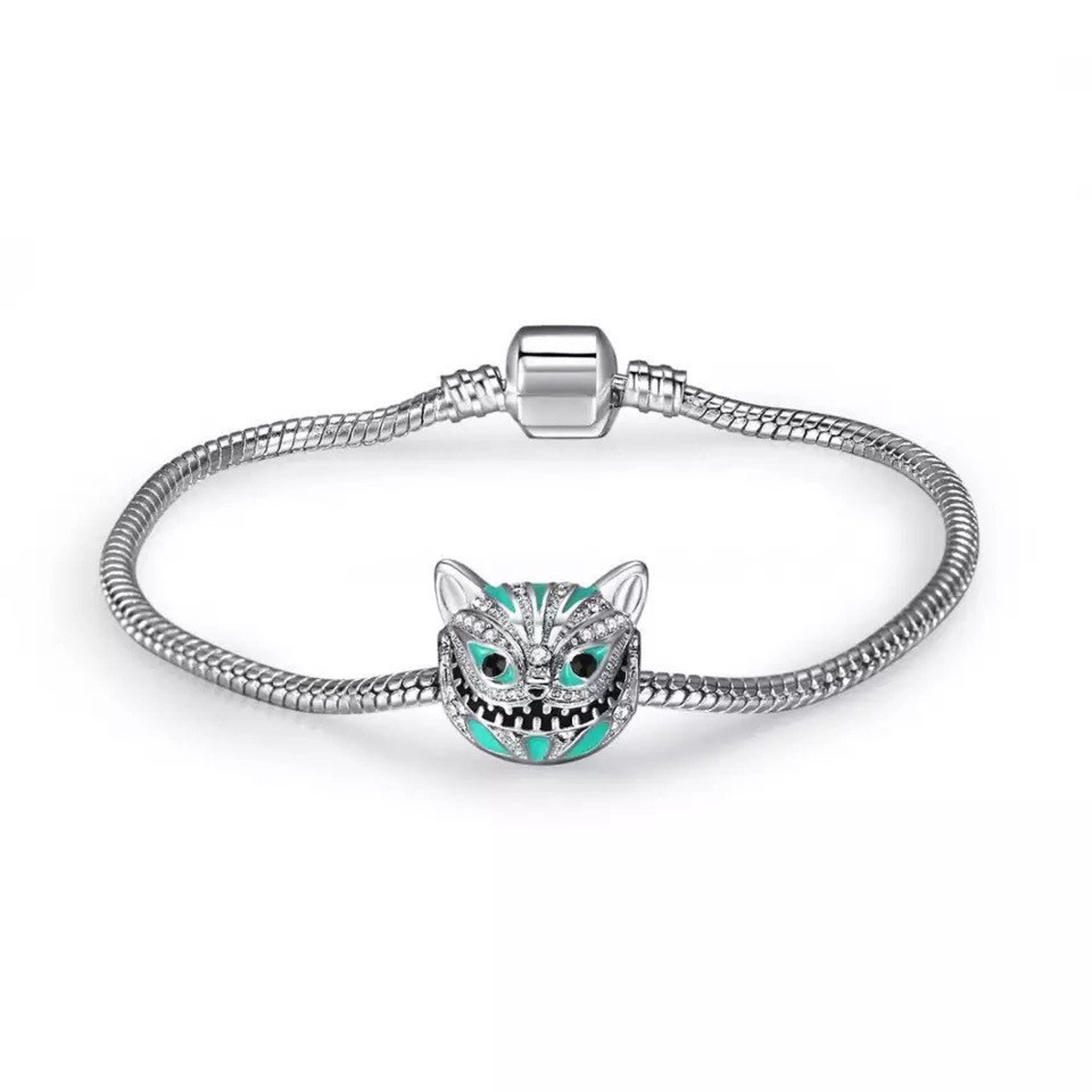 Cheshire Cat Pandora Fit Charm Etsy