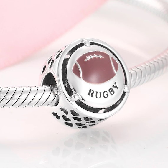 Pandora rugby ball charm deals