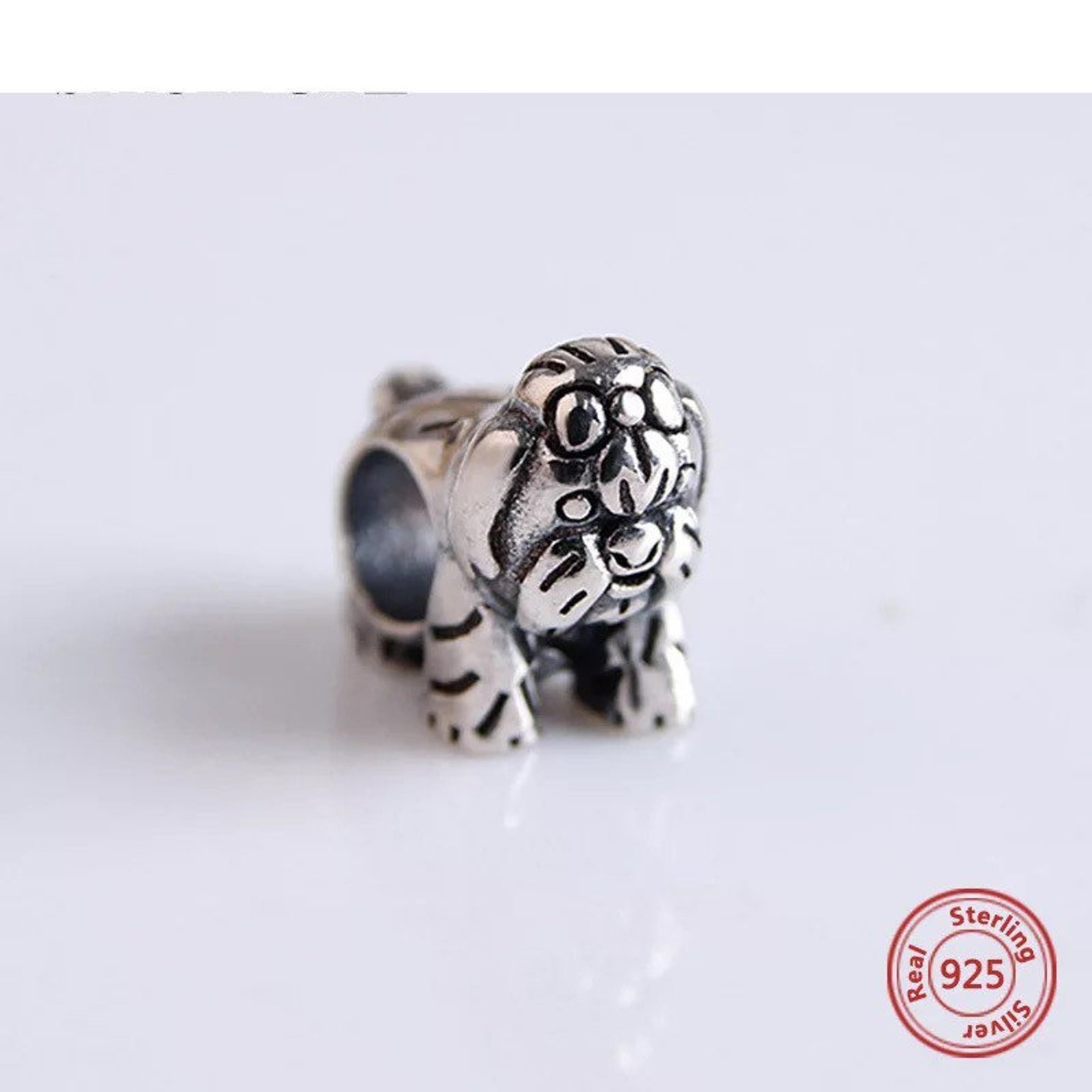 Shih Tzu Perro 925 Plata de Ley Pandora Fit Charm Etsy