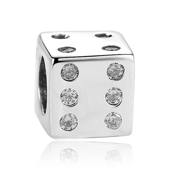 overdrivelse hovedpine personificering Dice 925 Sterling Silver Pandora Fit Charm - Etsy