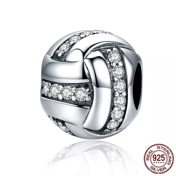 Volleyball Pandora Charm Etsy