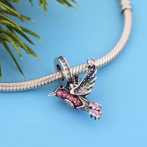Hummingbird Pandora Style Charm925 