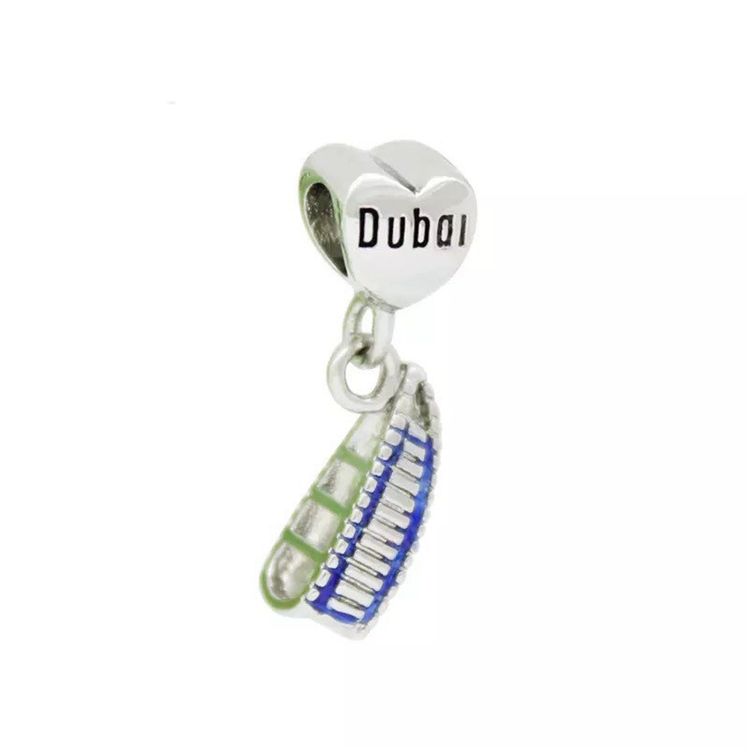 Dubai Heart Burj Al Arab Pandora Fit Charm Etsy UK
