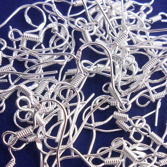 thumbnail image 2 of Earring Emporium 925 Sterling Silver 12mm Round Earring Hooks – 19g Wire, For Making Drop & Dangle Earrings (2 Pieces) 2 of 6