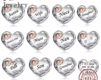 Pandora Moon and Back Charm - Etsy