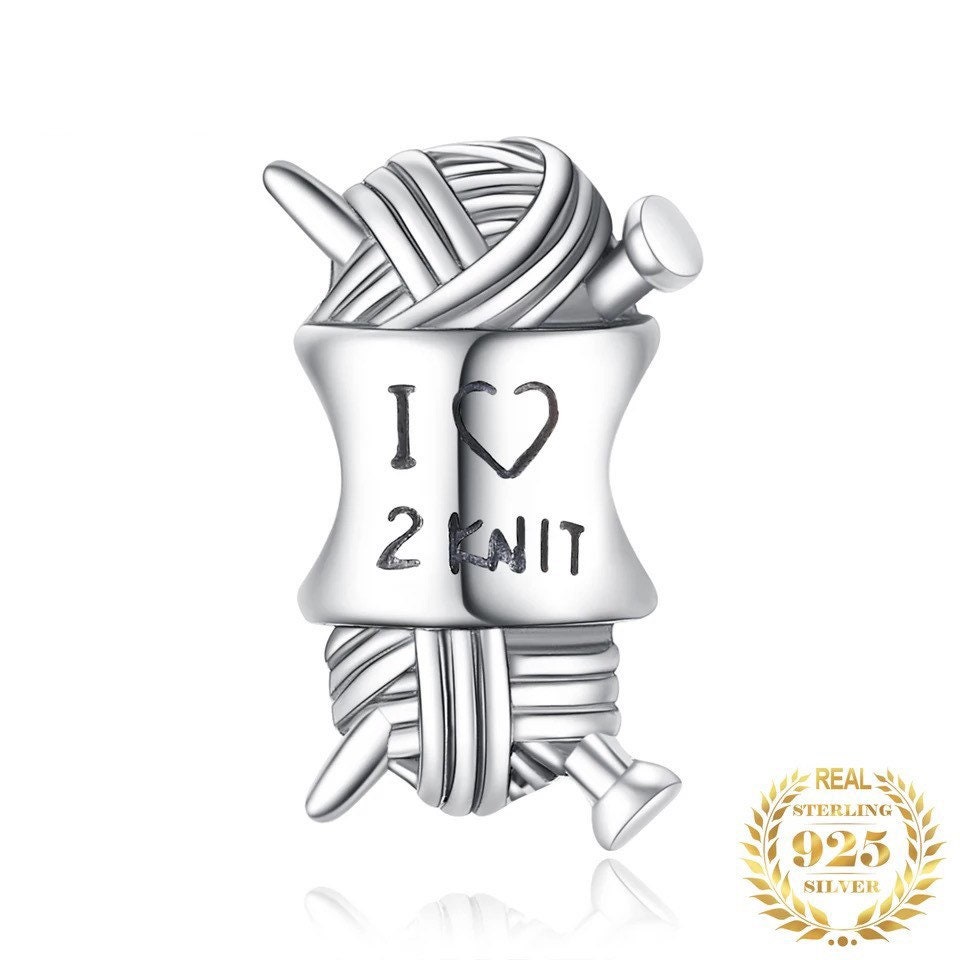 Pandora knitting best sale charm