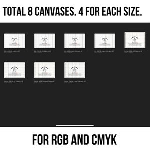 Procreate A4 and letter size Ruler and Grid Canvas for printing purpose, ipad and iphone for Cm measurement