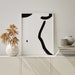 The Female Body, Minimalist Print, Scandinavian Print, Nude Line Drawing, Female Drawing Poster, Line Art, Female Body Art, Nude Art 