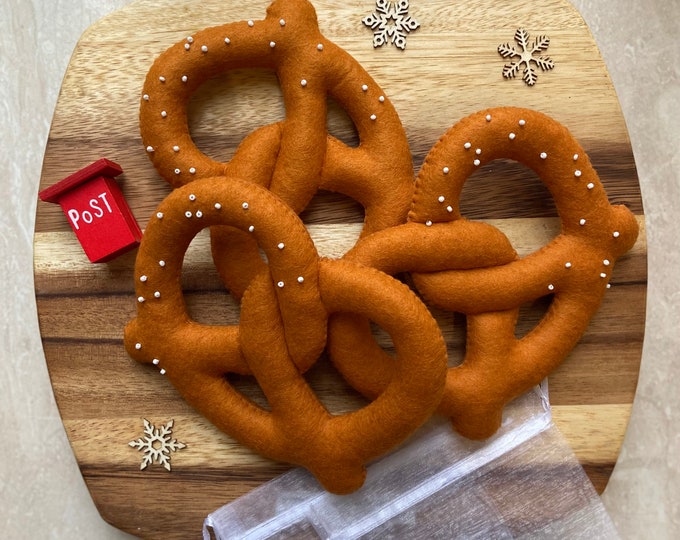 Giant Fleece Pretzel 3D Plush Pillow Oversized Pretzel Food Etsy