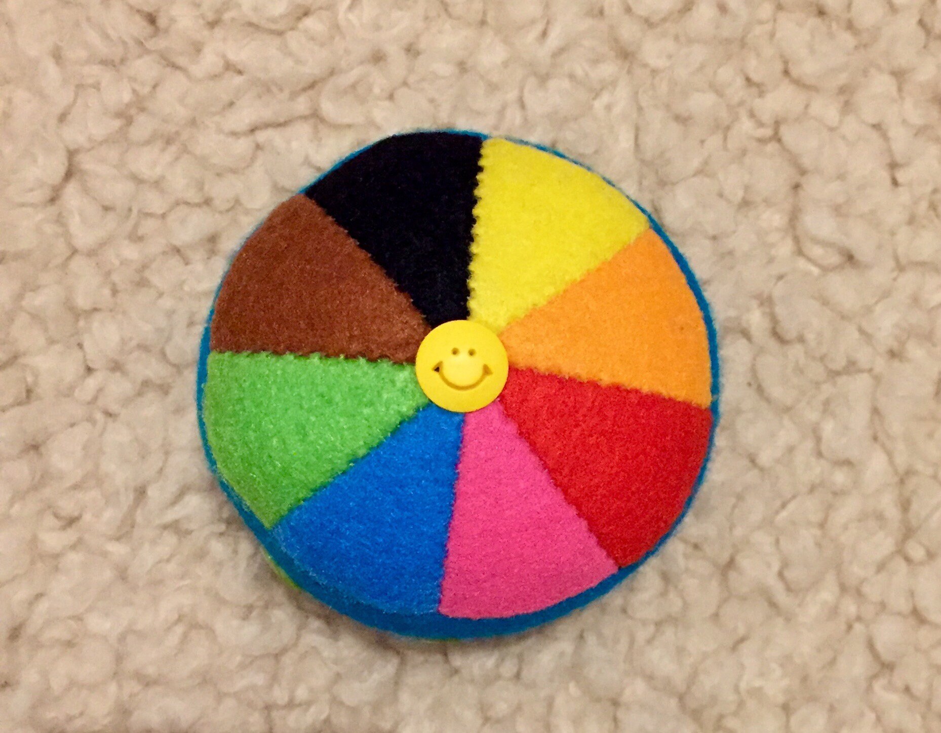 Felt Color Wheel Rainbow Pincushion 8 Colours GIFT Etsy Ireland