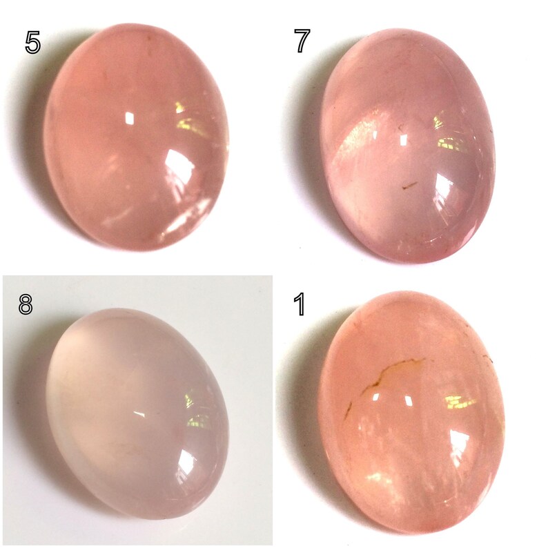 100/% Indian Pink Rose Quartz Gemstone Natural Rose Quartz Cabochon Rose QUARTZ Pendant Rose Quartz Cabochon Rose Quartz Jewelry Making Stone