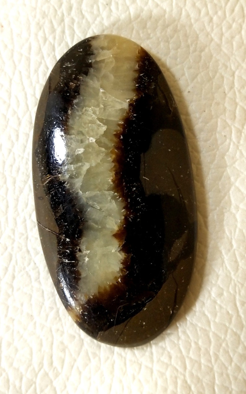 Natural Septerian Jasper Oval Shape Cabachone AA Quality Septerian Gemstone 54Cts 45x24MM Rare Quality Cabachone Jewelry Making Stone S817