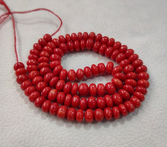 Coral Cabochons Beads 9--4 MM Beads F190 16Inches Strand 100/% Natural Italian Coral Beads-Red Coral Button Shape Coral Beads BIG SIZE !