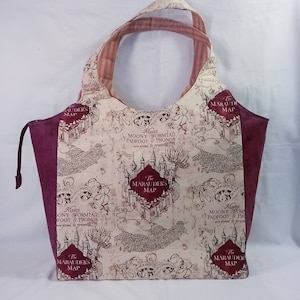 Large tote/purse wizard magical map