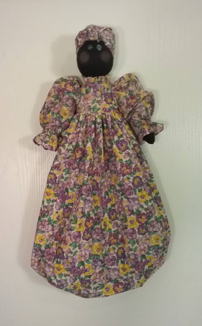 Bag Lady/plastic Grocery Bag Holder Etsy