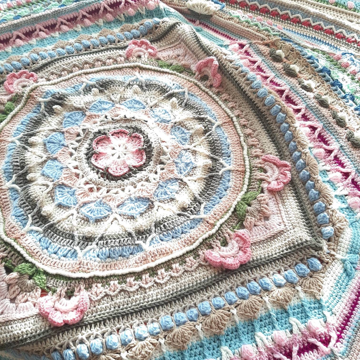 Sophie's universe crochet blanket Etsy