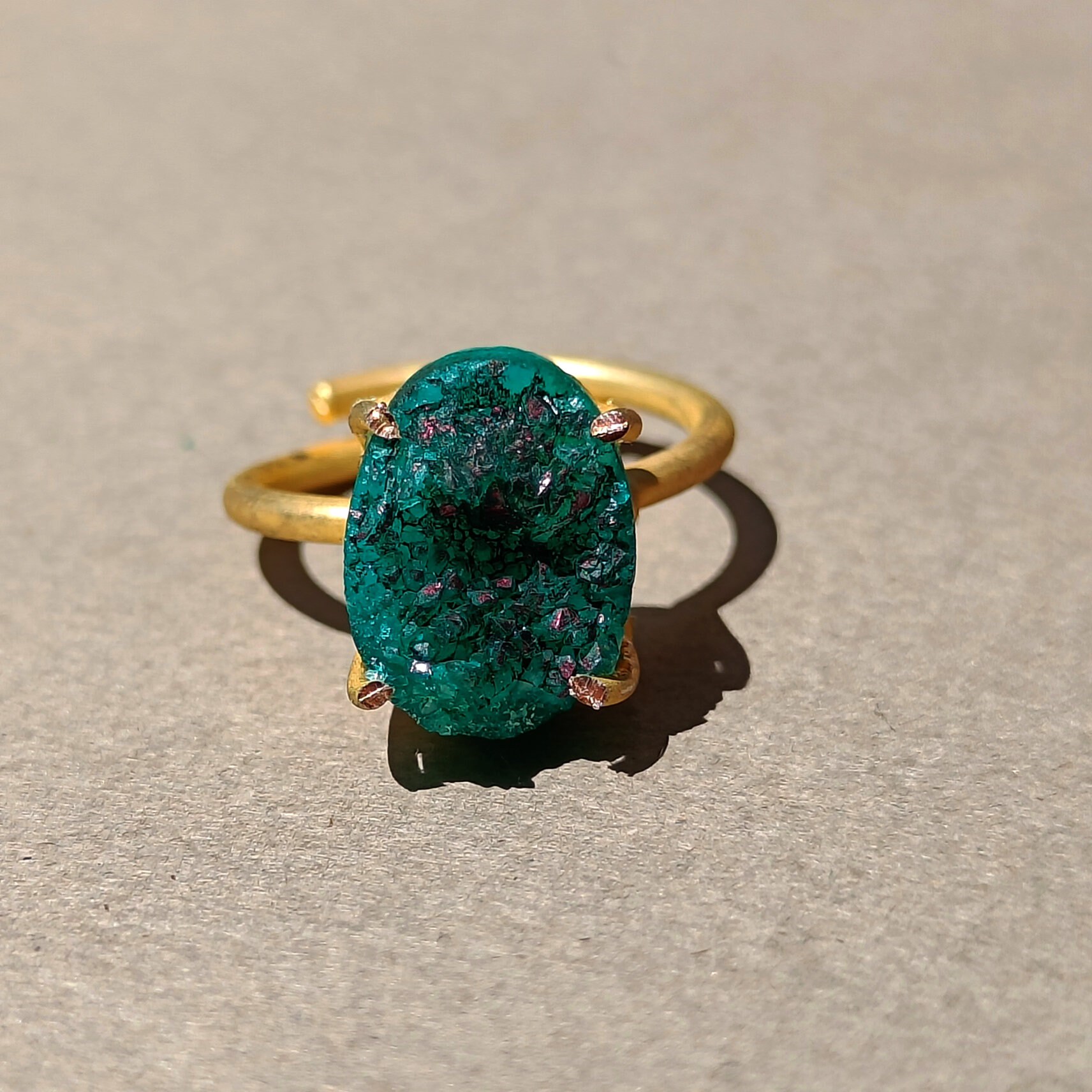 Damen Ringe 2er Set Vergoldet - Verstellbare Zirkonia Ringe In Geschenkbox