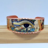 Браслет из чистой меди eye of ra, браquisi л рччч р рты с д древнег9 енных с древними символами, Eye of RA