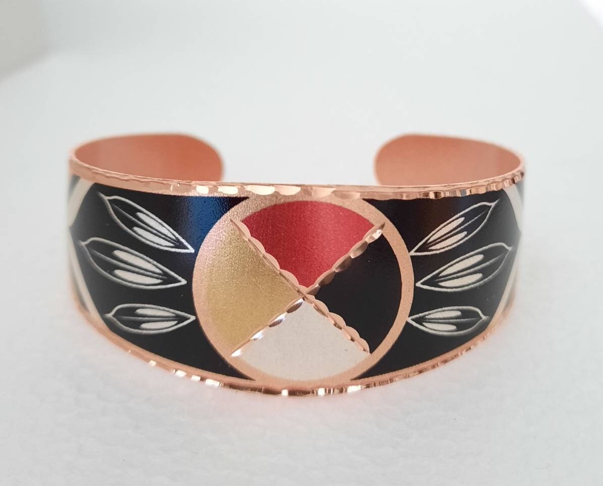 独創的 Black, Bracelet, Life of Circle White, Colors Yellow and Red アクセサリー